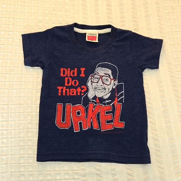 Homage Size 2 Steve Urkel Did I Do That tshirt EUC - Picture 1 of 4